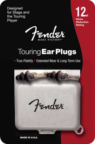 TOURING SERIES HI FI EAR PLUGS беруши, FENDER 