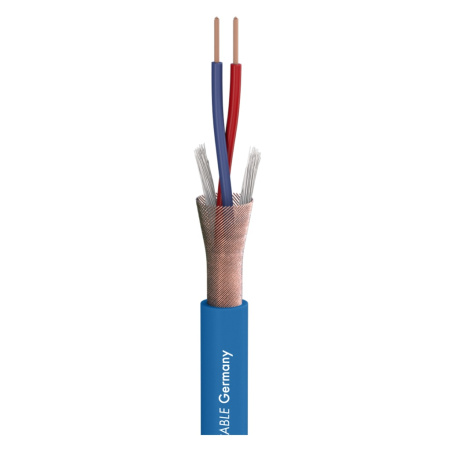 200-0002 SC-Stage 22 Highflex Кабель микрофонный, 1м, цвет синий, Sommer Cable