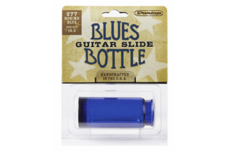 (TDN) Dunlop 277 Blues Bottle Slide Blue