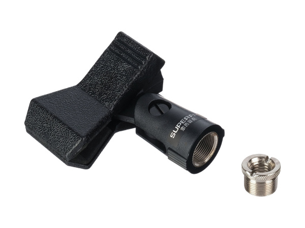 XMC105B Держатель-прищепка микрофона, 22-30мм, Superfix