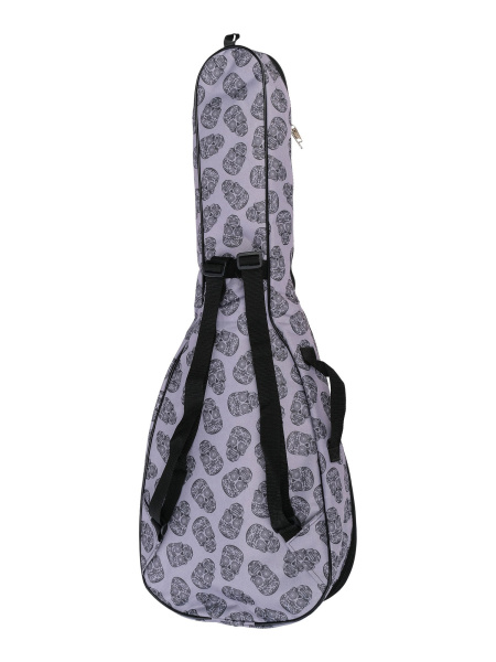 MZ-ChGC-1/2skull2 Чехол для классической гитары размером 1/2, ткань "череп2", MEZZO