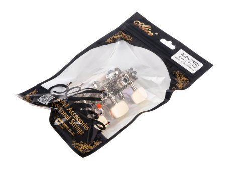 AOD-017A(W) Комплект колковой механики на планке без втулки 35мм Alice