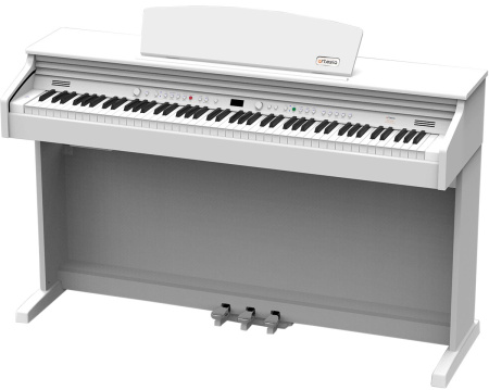 DP-10E WHITE Цифровое фортепиано, 88 динамических молоточковых взвешенных клавиш. ARTESIA