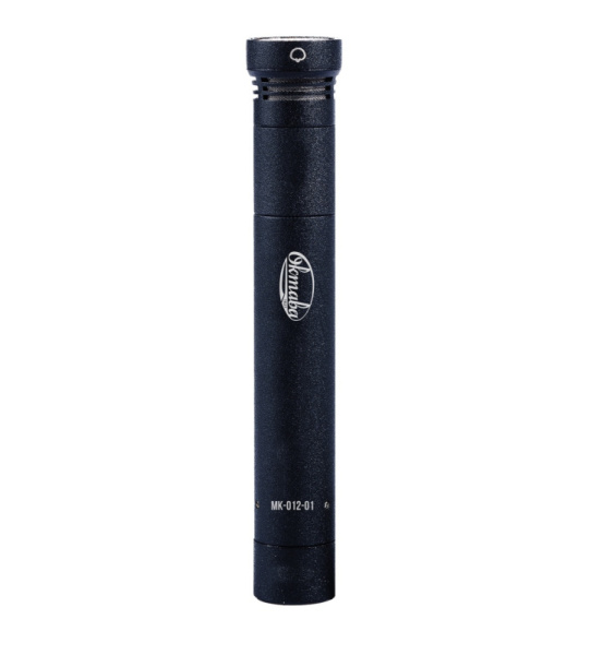 МК-012-01-Ч Компактный микрофон студийный конденсаторный, черный, Октава