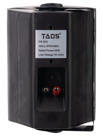 DS-502-BLACK Громкоговоритель настенный, 20Вт, TADS