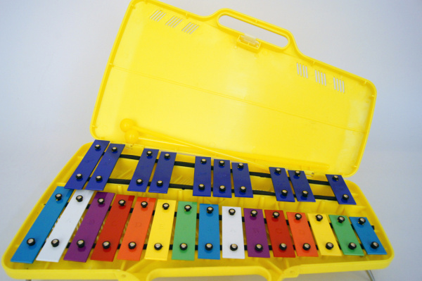 FLT-TL25S Металлофон 25 брусков, цветной чемоданчик. Lutner