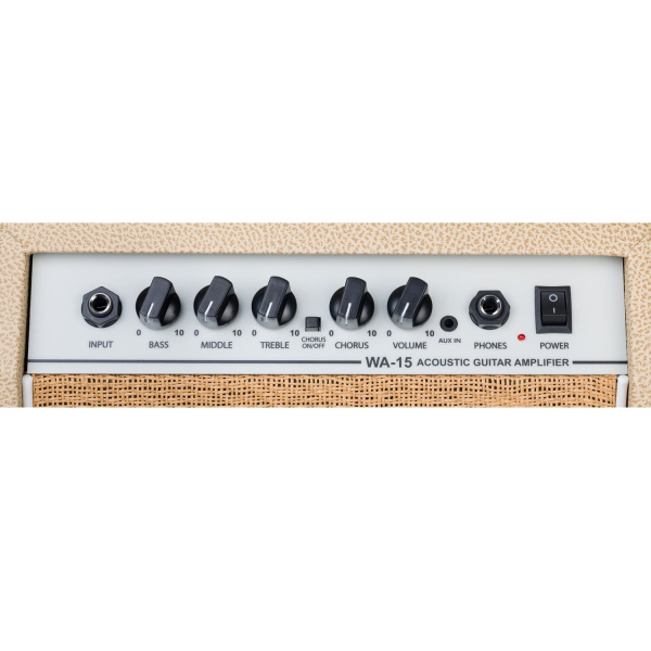 WA-15 Комбоусилитель для акустической гитары, 1x6.5", 15 Вт, E-WAVE