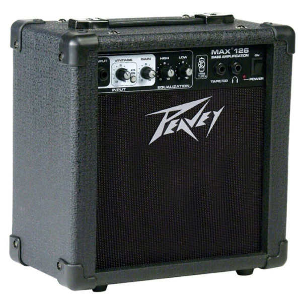 MAX 126 БАСОВЫЙ КОМБОУСИЛИТЕЛЬ С ВЫХОДОМ НА НАУШНИКИ. Peavey