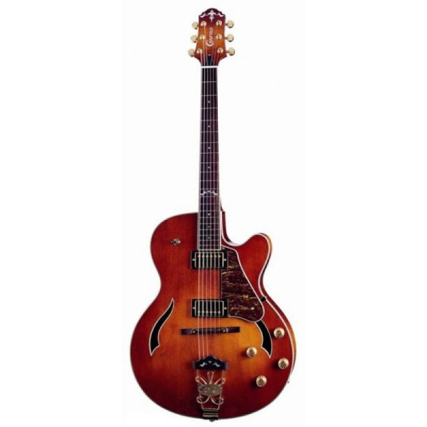 FEG 780SP/VTG-V Полуакустическая гитара, кейс в комплекте, CRAFTER 