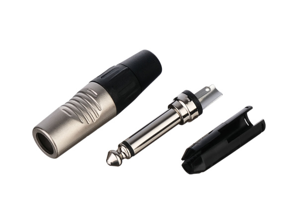 RP2C Разъем на кабель 6,35мм "папа", Rean