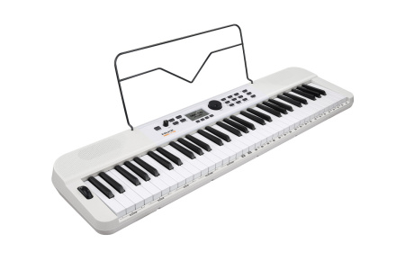 NEK-110-WH Синтезатор, 61 клавиша, автоаккомпанемент, белый, Nux