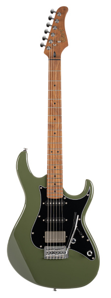 G250SE-ODG G Series Электрогитара, зеленая, Cort