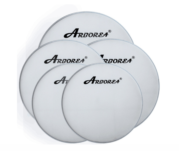 ARDLW-20 Пластик для бас-барабана 20", белый, Arborea