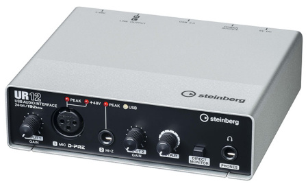 UR12 USB аудио интерфейс. Steinberg