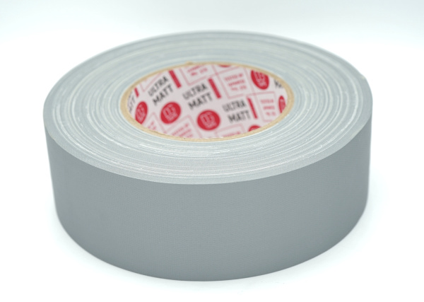 UM50/50G Клейкая лента Gaffer Tape@ultraMATT (профессион. тейп) 50мм/50м, серебристый. DG Solutions