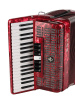 A-5-RD Аккордеон "Тула" 37х96-III-7/2, красный, Тульская Гармонь