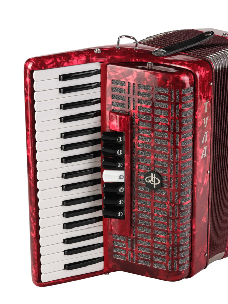 A-5-RD Аккордеон "Тула" 37х96-III-7/2, красный, Тульская Гармонь