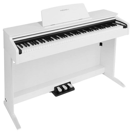 DP260-GW Цифровое пианино, белое глянцевое, Medeli