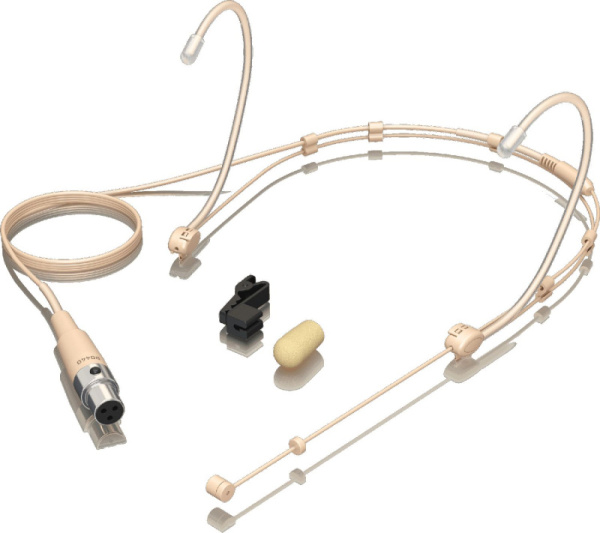 BD440 Микрофон головной бежевый цвет 3-pin Mini XLR, BEHRINGER