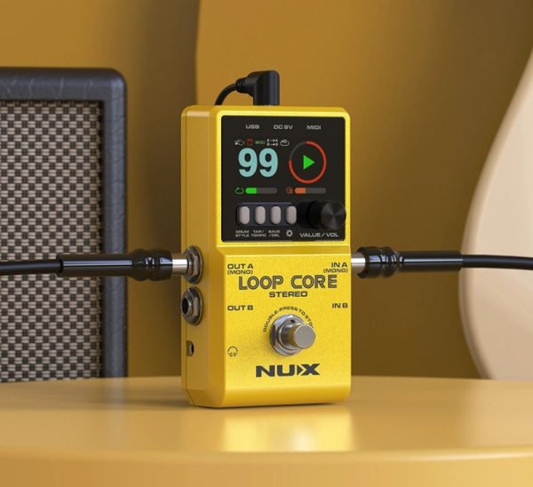 Loop-Core-Stereo Педаль эффектов ЛУПЕР), Nux Cherub