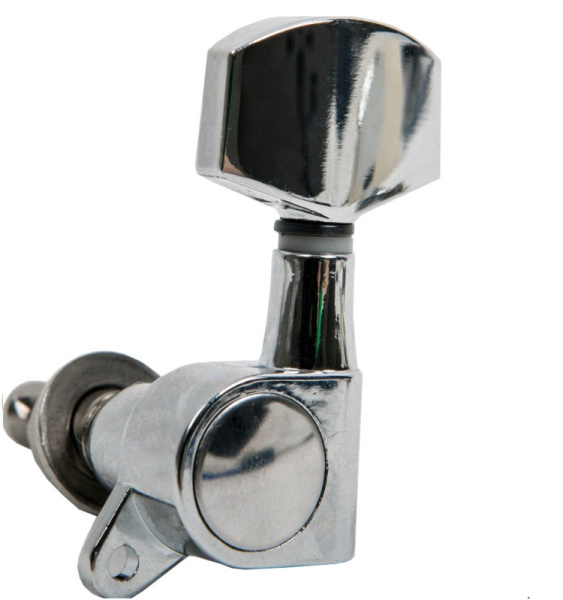 AL-016R Правый одиночный колок хромированный. Alice