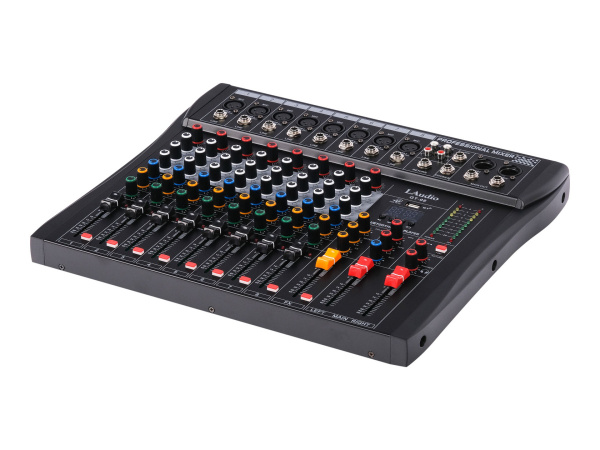 GT-08 Микшерный пульт, 8 каналов, серия PRO, LAudio