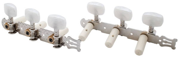 AOD-018CP Комплект хромированной механики 35мм для классической гитары. Alice