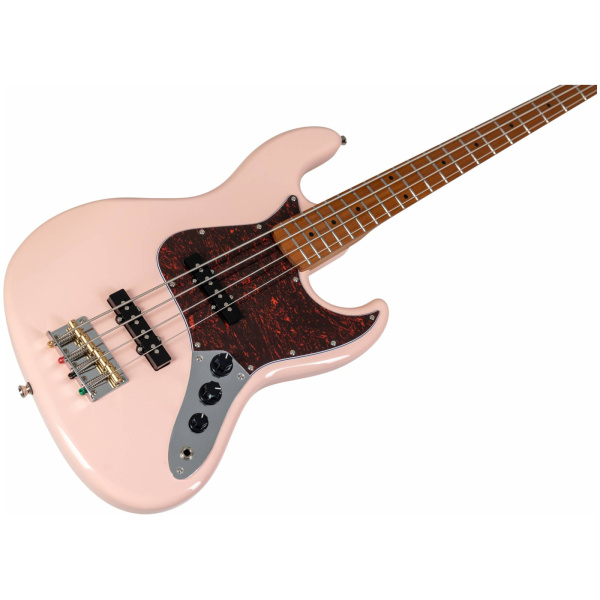 JJB-300 PK Бас-гитара Jazz Bass, цвет розовый. JET
