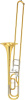 YSL-620 профессиональный тромбон тенор с квартвентилем , с кейсом. Yamaha 