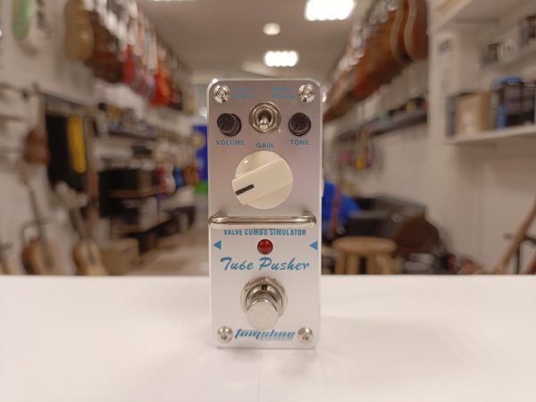 ATP-3 Педаль эффектов TUBE PUSHER Valve Combo Simulator, размер mini, питание от БП 9в, TOMSLINE