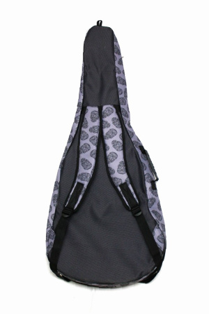 MZ-ChGC-3grey/skull2 Чехол для классической гитары, MEZZO