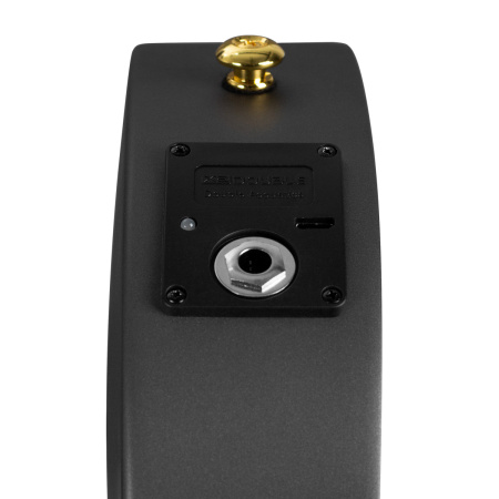 HH-2258E Carbon Fibre Укулеле концертный со звукоснимателем, с чехлом, черный, углеволокно, Cascha