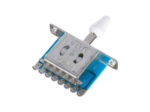 LSW30 Переключатель 3-х позиционный Alpha, белый, Paxphil