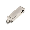 00-00030045 Флеш-накопитель MODERN 64GB USB3.0 Type-C (m) металл серый, GoPower