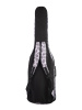 MZ-ChGB-3b/skull2 Чехол для бас-гитары, черный/черепа, MEZZO