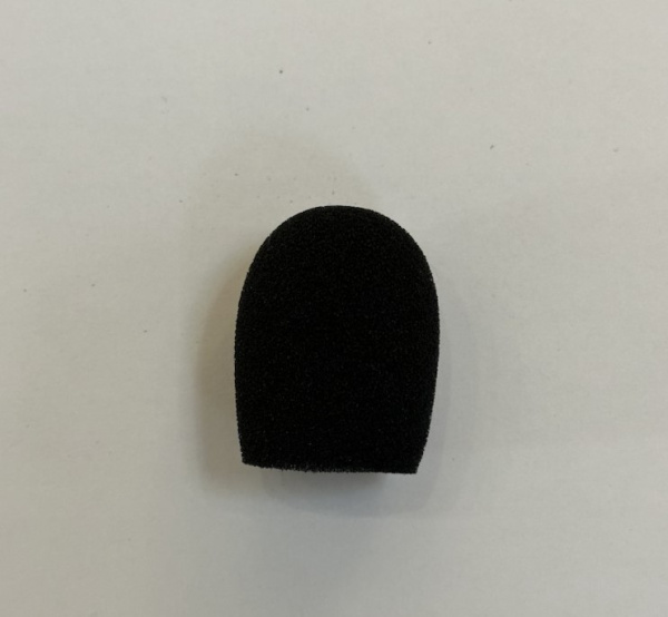 WS-100 Ветрозащита для микрофона (виндскрин) из пенополиуретана, черная.