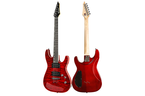 (TDN) BULLFIGHTER D-170 RD электрогитара, цвет красный, чехол в комплекте