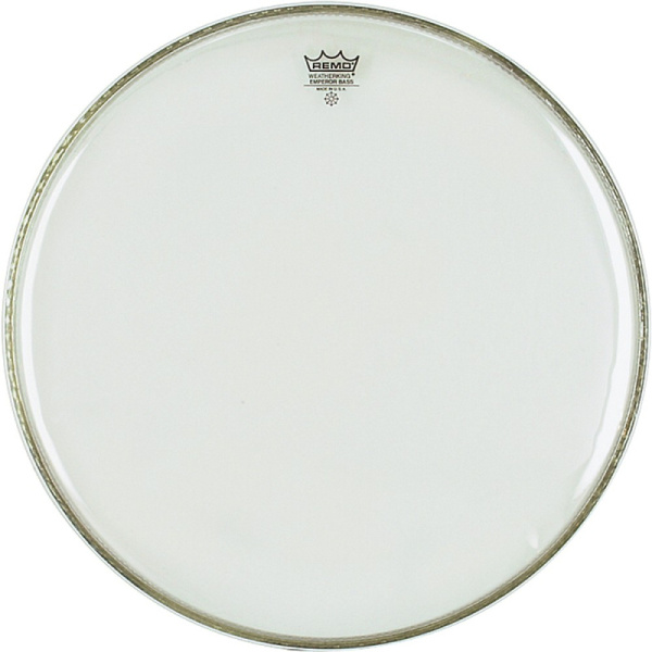 BR-1318-00 Ambassador Clear Пластик для бас-барабана 18", REMO