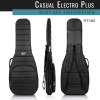 BM1172 Electro Casual Plus Чехол для электрогитары, черный, BAG&music