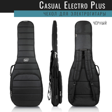 BM1172 Electro Casual Plus Чехол для электрогитары, черный, BAG&music