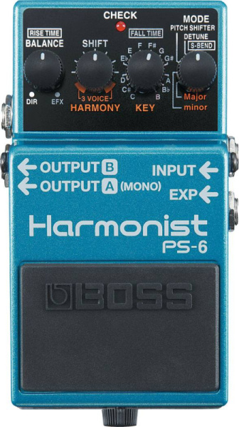 PS-6 гитарная педаль Harmonist. Boss