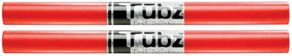 TUBZ палочки барабанные пластик, цвет красный PRO MARK