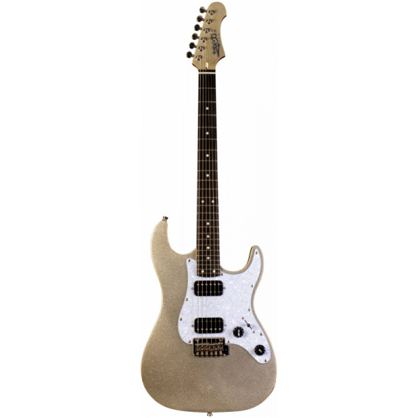 JS-500 SLS Электрогитара Stratocaster, 24 лада, HH, 1V1T, tremolo, JET