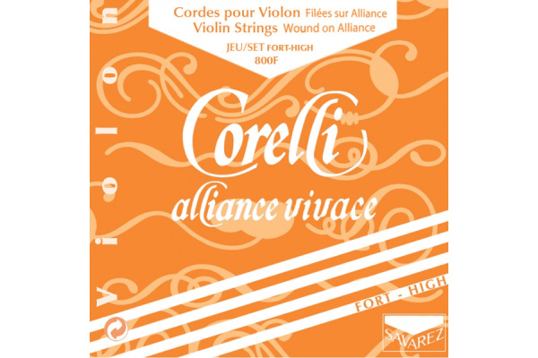 (TDN) CORELLI Alliance 801F струна E (Ми) для скрипки 4/4, среднее (сильное) натяжение