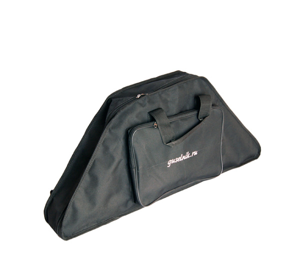 GU-25.29.19.00000 Чехол для гуслей Звучные/Облегчённые 19стр., мягкий, чёрный, Гусельник