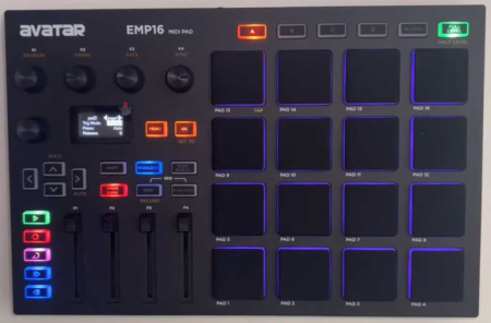 EMP-16 MIDI контроллер, Avatar