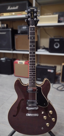 SA1200S SUPER AXE  Burgundy Полуакустическая гитара (ВИНТАЖ), в комплекте кейс. YAMAHA 
