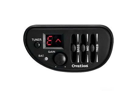 (TDN) Ovation CE44-RR Celebrity Elite Mid Cutaway Ruby Red электроакустическая гитара