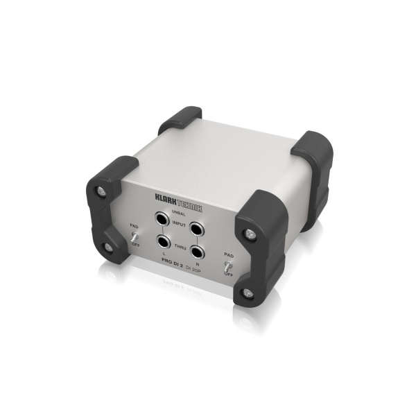 DI 20P Директ бокс (ди-бокс) пассивный, двухканальный. KLARK TEKNIK
