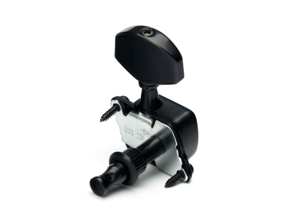 J-21-3+3-BK Колки для гитары 3+3, черные, Paxphil